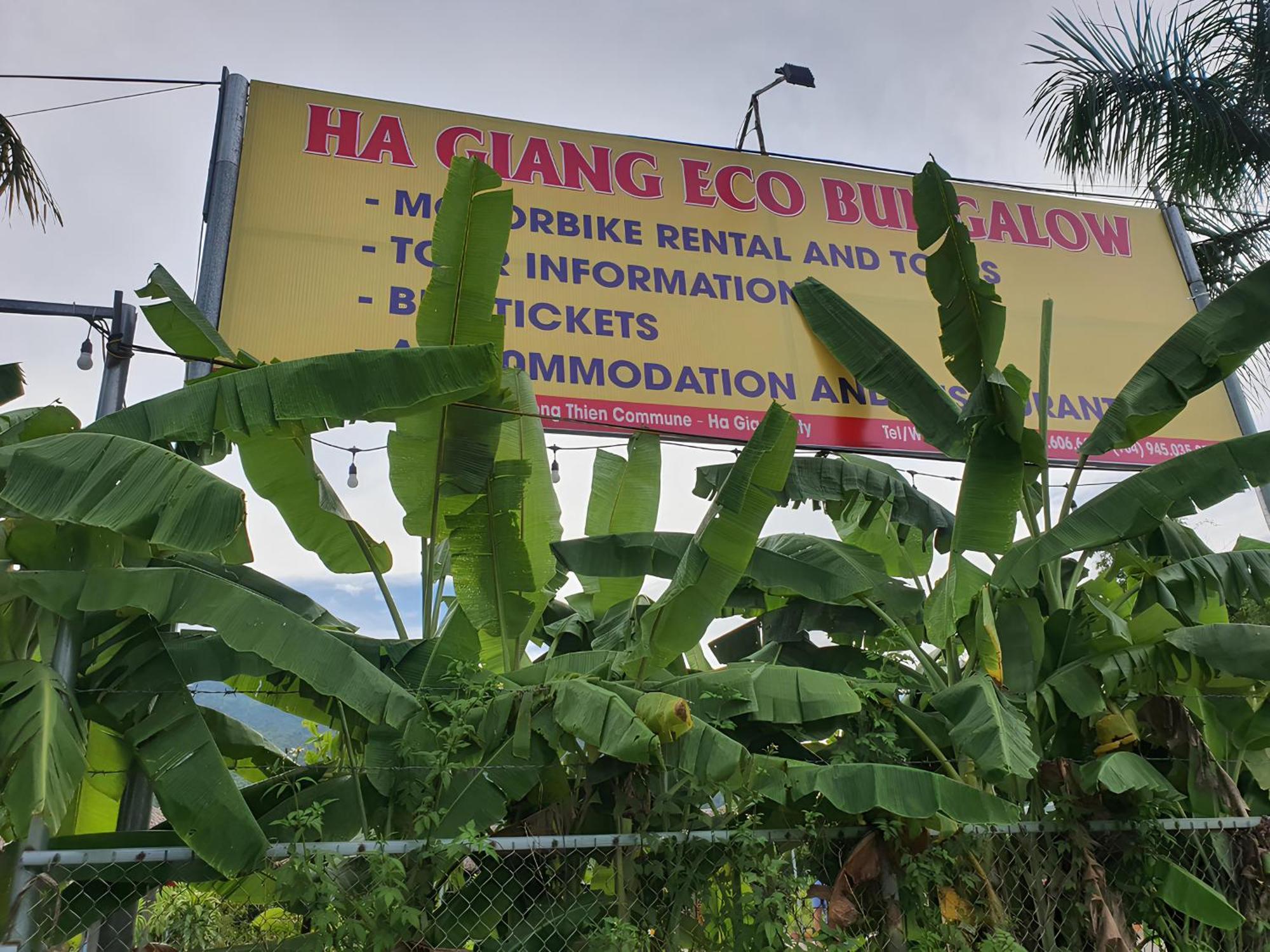 Ha Giang Eco Bungalow Dış mekan fotoğraf