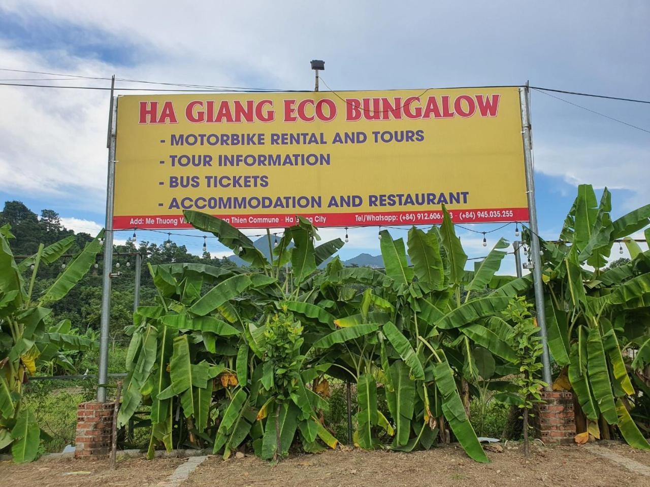 Ha Giang Eco Bungalow Dış mekan fotoğraf